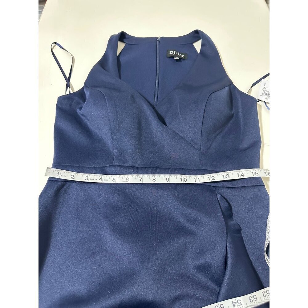 DJ Jaz Women's Sleeveless High-Low Evening Gown size 12 - Picture 7 of 8